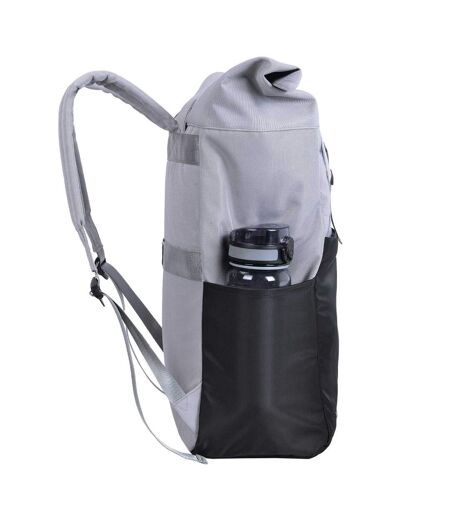 Ruby Roll Top Laptop Backpack One Size Black Shugon