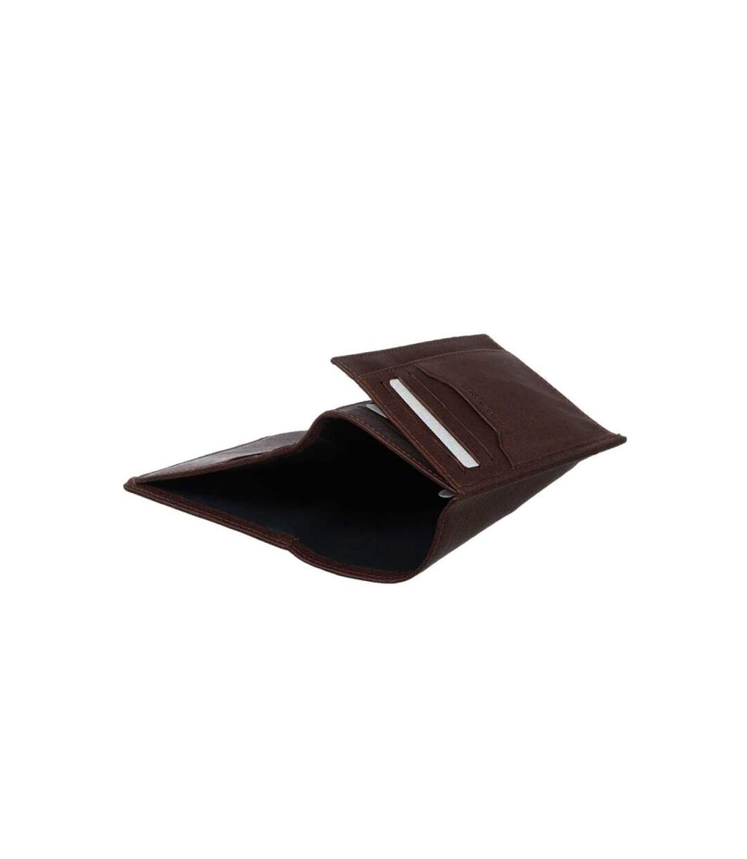 Serge Blanco - Portefeuille en cuir homme Anchorage - chocolat - 9881