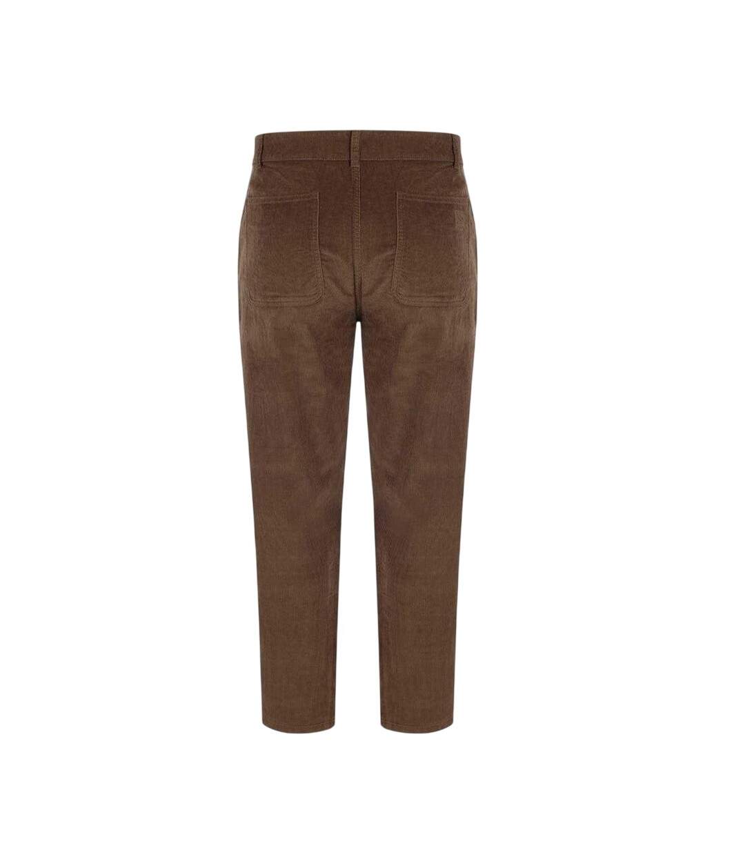 Mens Corduroy Trousers Brown SoulCal-2