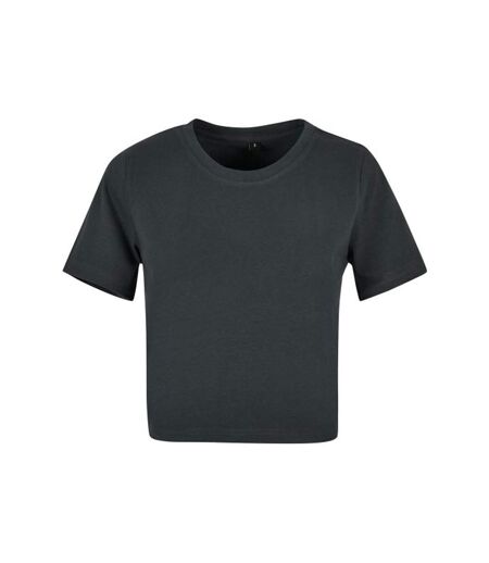 T-shirt Court Femme Anthracite New Morning Studios