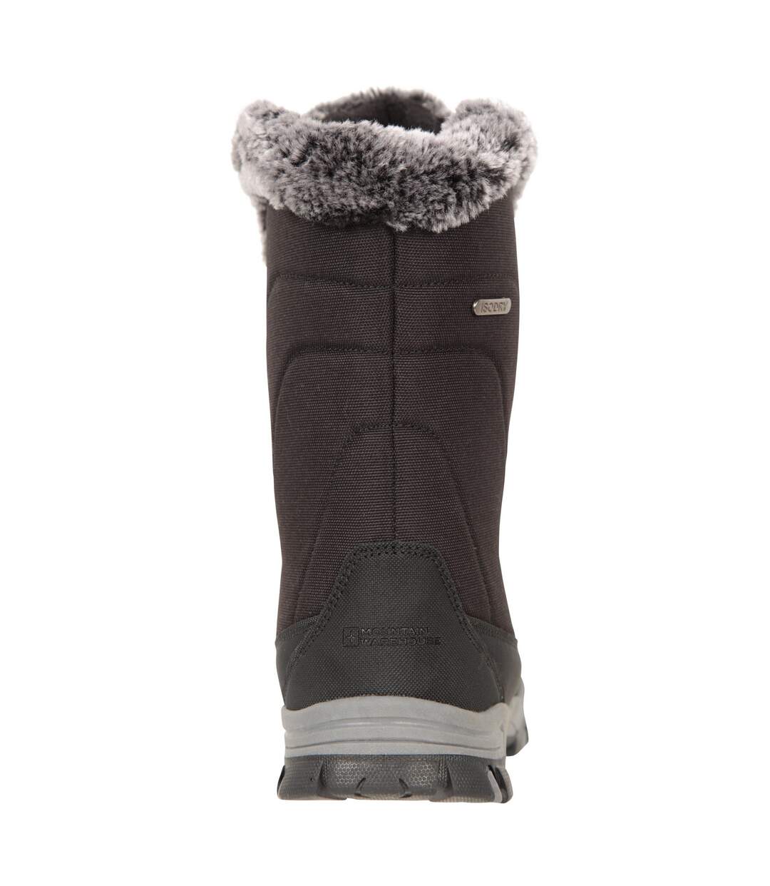 Womens/ladies Ohio Snow Boots Black Mountain Warehouse-2