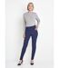 Legging côtelé taille élastiquée-4