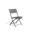 Chaise de Jardin Pliante Boston 82cm Gris Anthracite-1