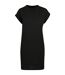 Robe T-shirt Femme Noir New Morning Studios-2