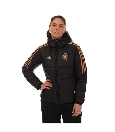 Womens/ladies Condivo 2022/23 Germany Waterproof Jacket Black Adidas