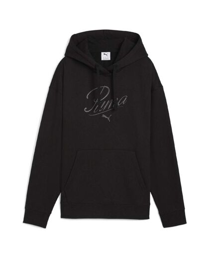 Sweat noir homme puma ess script