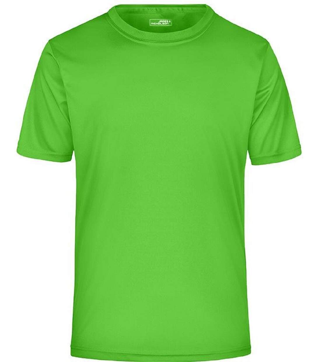 t-shirt respirant JN358 - vert citron - col rond - Homme