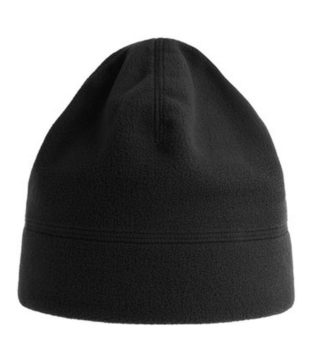 Unisex adult birk recycled polyester beanie black Atlantis-1