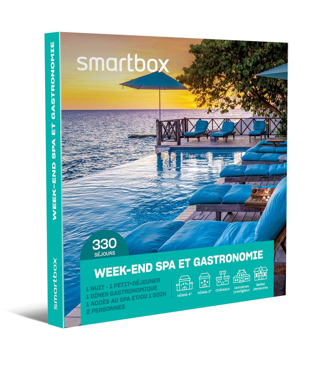 Week-end spa et gastronomie - SMARTBOX - Coffret Cadeau Séjour-1