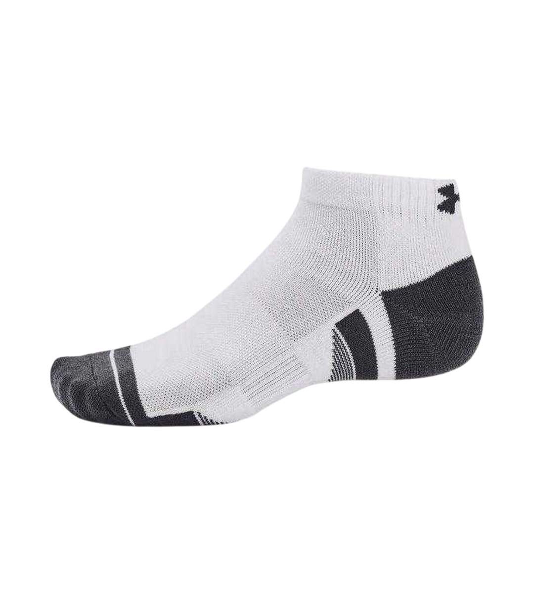 Lot De 3  Socquettes Motif/style Logo Homme Blanc Under Armour-4