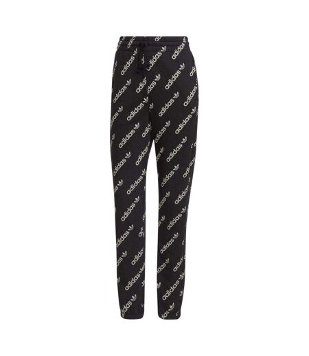 Pantalon De Survêtement Motif/style Monogramme Femme Noir Adidas