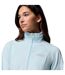 Womens/ladies Springs Full Zip Fleece Jacket Light Marine Columbia-4