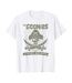 Unisex Adult Never Say Die T-shirt White The Goonies-1