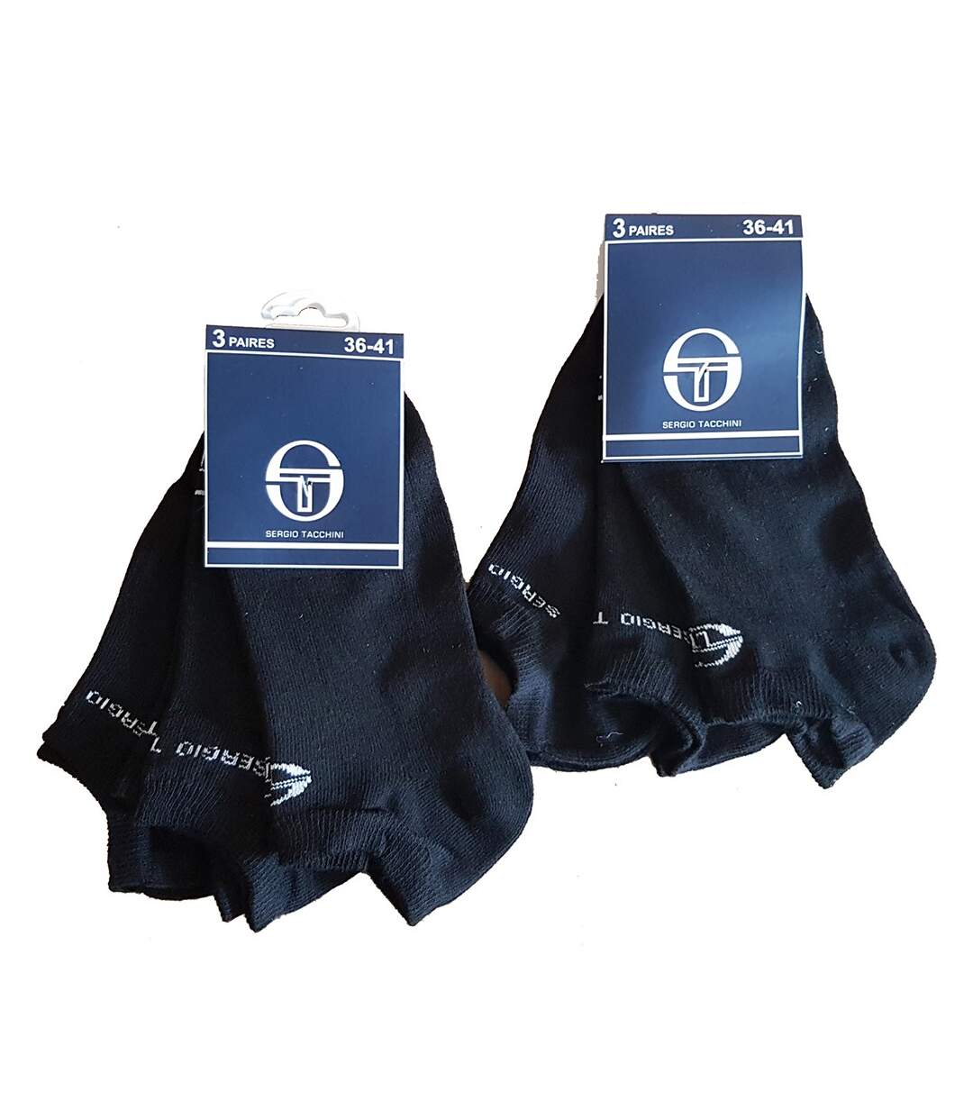 Chaussettes SERGIO TACCHINI Pack de 6 Paires Noires-2