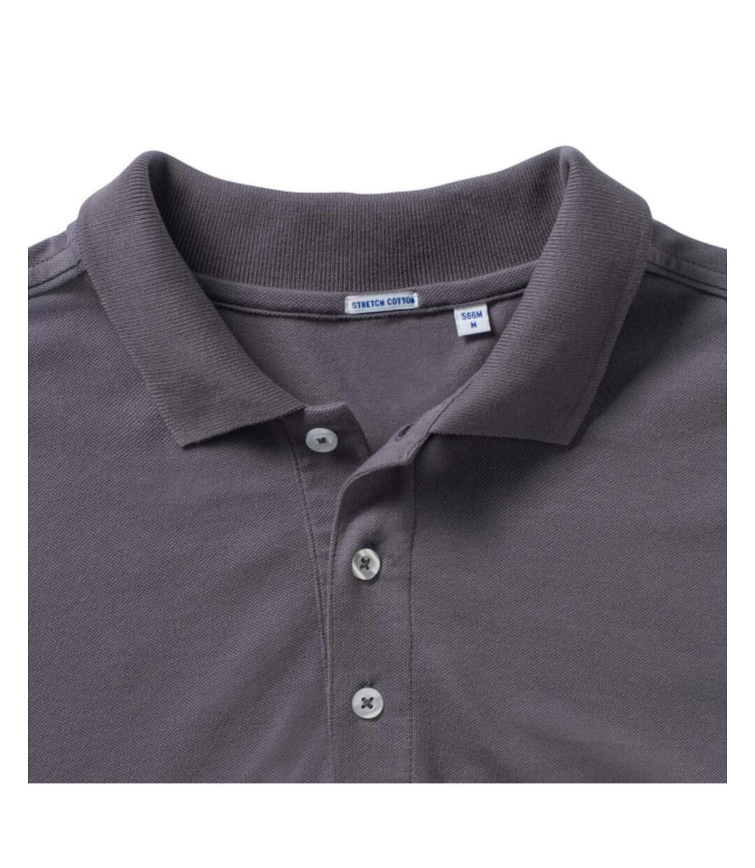 Russell - Polo manches courtes - Homme (Gris foncé) - UTBC3257