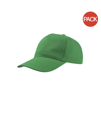 Lot de 2  casquettes start adulte vert pâle Atlantis