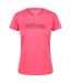 T-shirt fingal femme rose vif Regatta