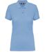 Polo manches courtes - Femme - WK275 - bleu ciel