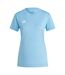 T-shirt Table Femme Bleu Clair Adidas-1