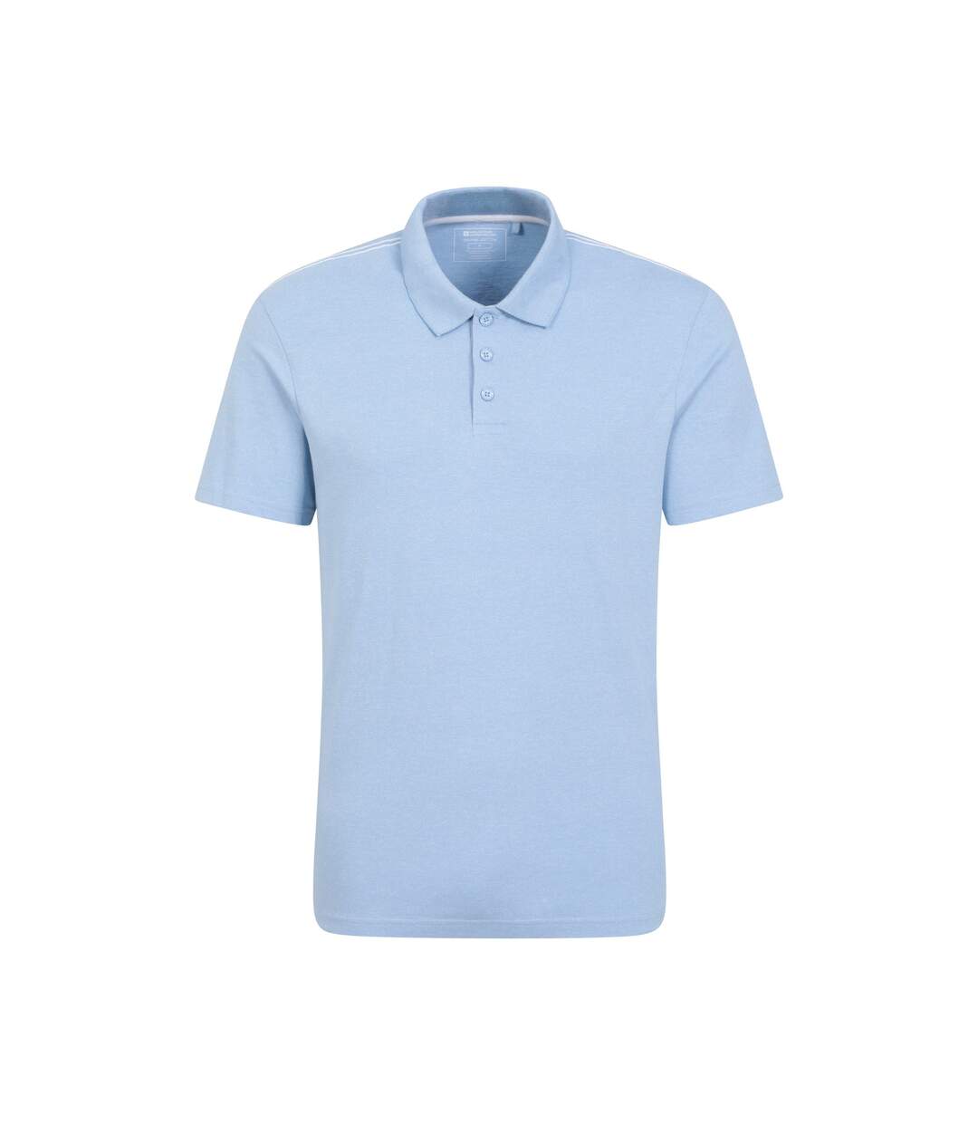 Polo cordyline homme bleu pâle Mountain Warehouse-1