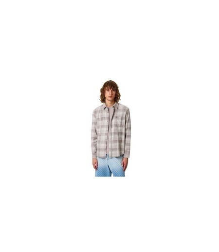 Chemise Motif/style À Carreaux Homme Blanc Cassé Chiné Jack Wills