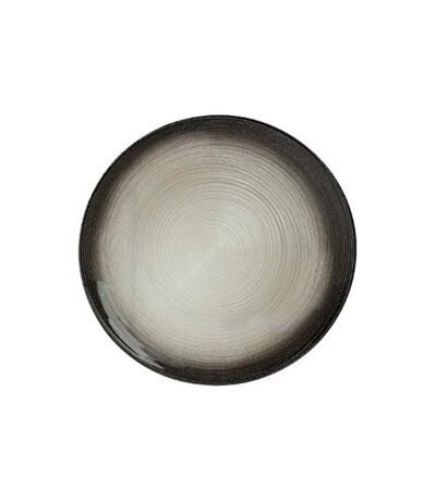 Lot de 6 Assiettes à Dessert Jem 21cm Noir & Argent