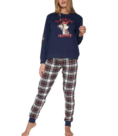 Pyjama tenue d'intérieur pantalon et haut Mickey College Disney Admas