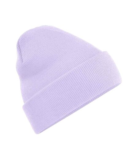 Bonnet À Manchettes Original Pour Adultes, Unisexe Lavande Beechfield
