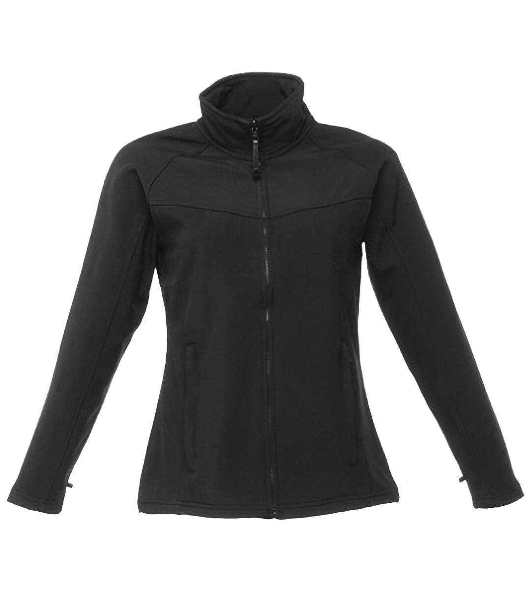 Regatta Ladies Uproar Softshell Wind Resistant Jacket (Black/Black) - UTBC813-1