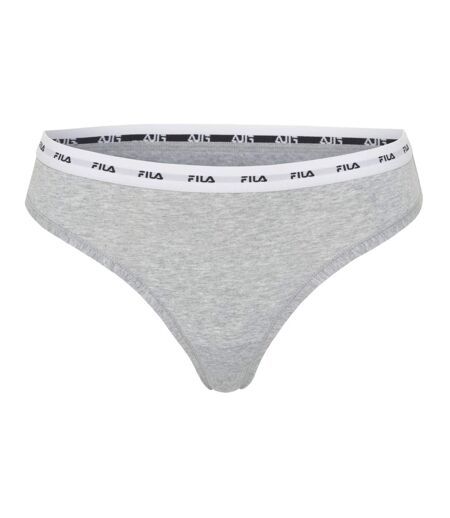 Lot de 3 strings femme uni Fila