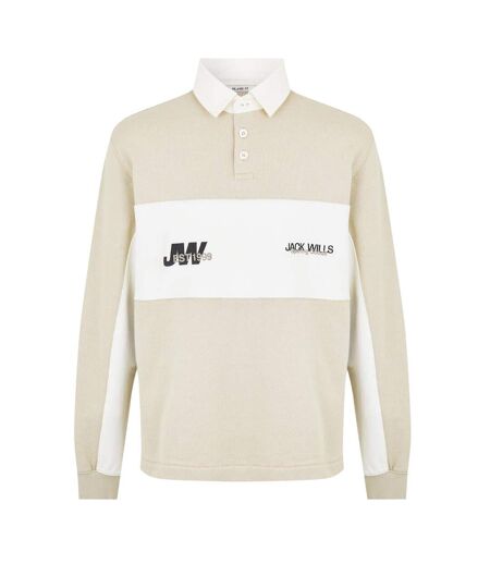 Haut De Rugby Homme Blanc Cassé Jack Wills