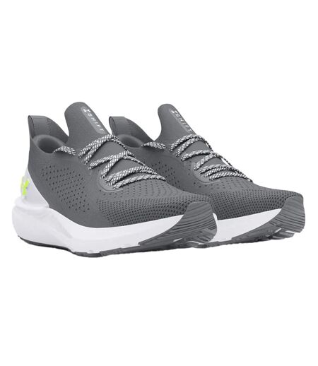 Mens Shift Running Trainers Grey-white Under Armour