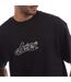 T-shirt Motif/style Lettrage Rego Homme Noir Avirex-3