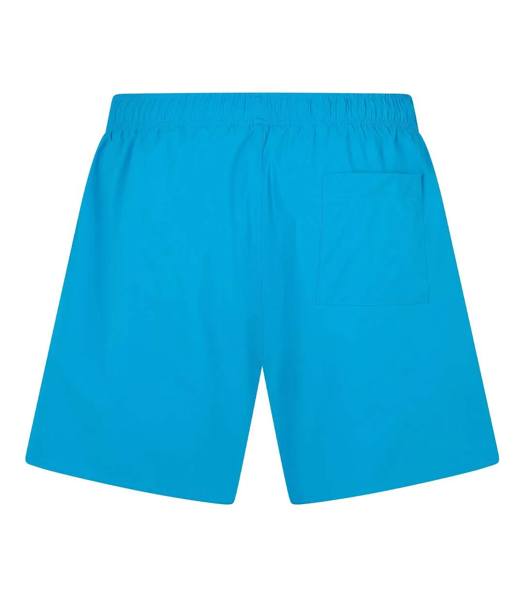 Mens Iconic Side Stripe Swim Shorts Turquoise Aqua Boss-2