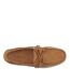 Womens/ladies Portland Flesh Out Leather Boat Shoes Brown Cognac Sebago-3