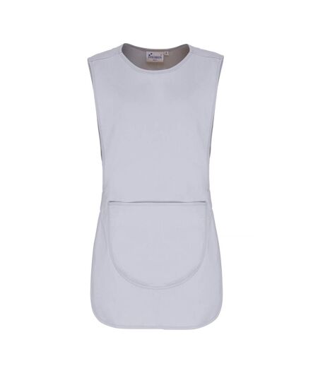 Premier Ladies/Womens Pocket Tabard/Workwear (Silver) (XXL)