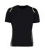 Gamegear Cooltex - T-shirt - Homme (Noir/Vert citron fluorescent) - UTBC451
