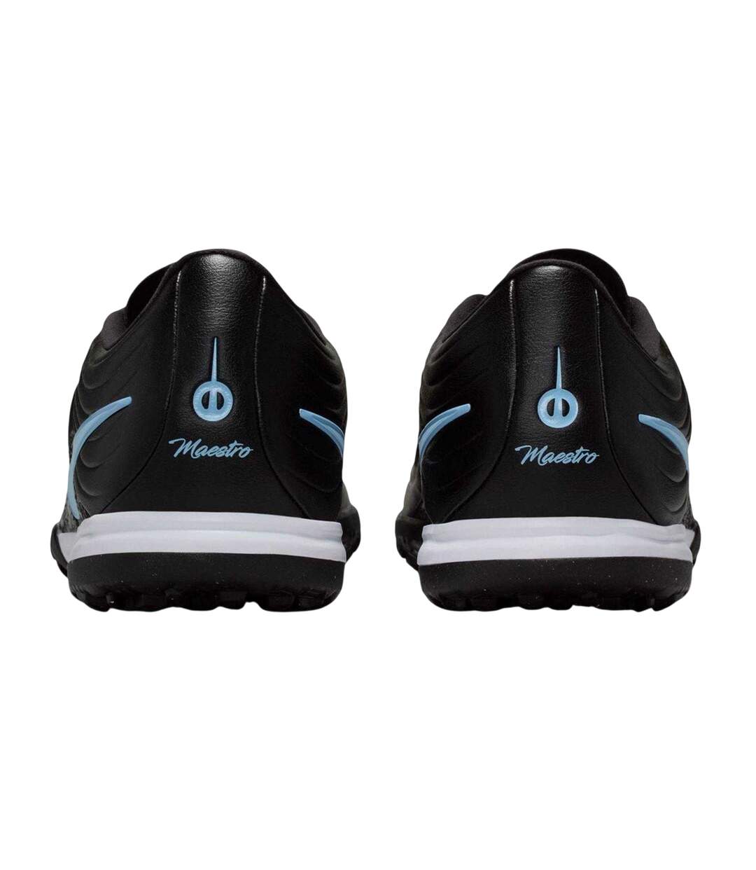 Mens Tiempo Maestro Academy Leather Football Boots Black Blue Nike-2