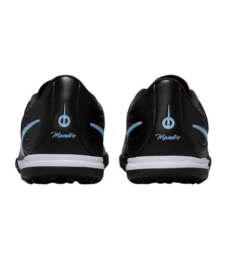 Mens Tiempo Maestro Academy Leather Football Boots Black Blue Nike