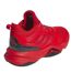 Childrens/kids Mahomes 2 Impact Flx Lace Up Trainers Team College Red Adidas-2