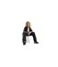 Womens/ladies T7 Track Jacket Black Puma-1