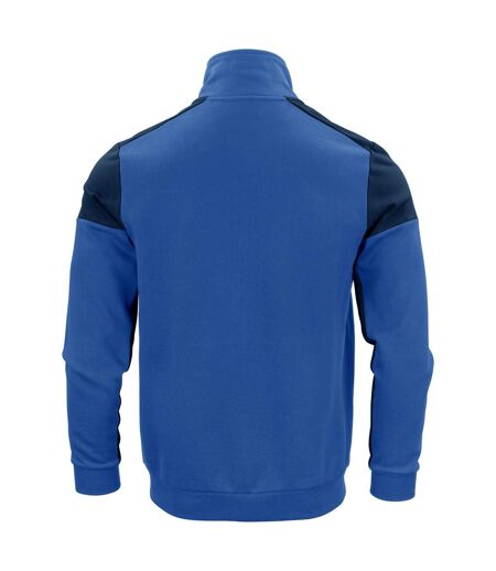 Sweat Zippé Homme Cobalt Bleu Marine Printer PRIME