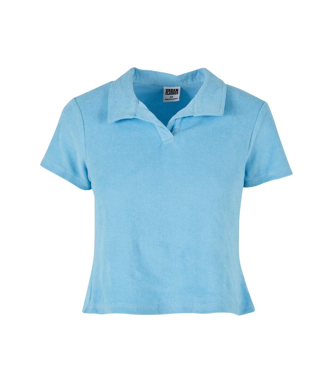 Polo Femme Bleu Baltique Urban Classics-1