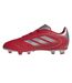 Chaussures De Foot Pour Terrain Ferme Motif/style 3 Rayures Goletto Enfant Rouge Argenté Adidas-3