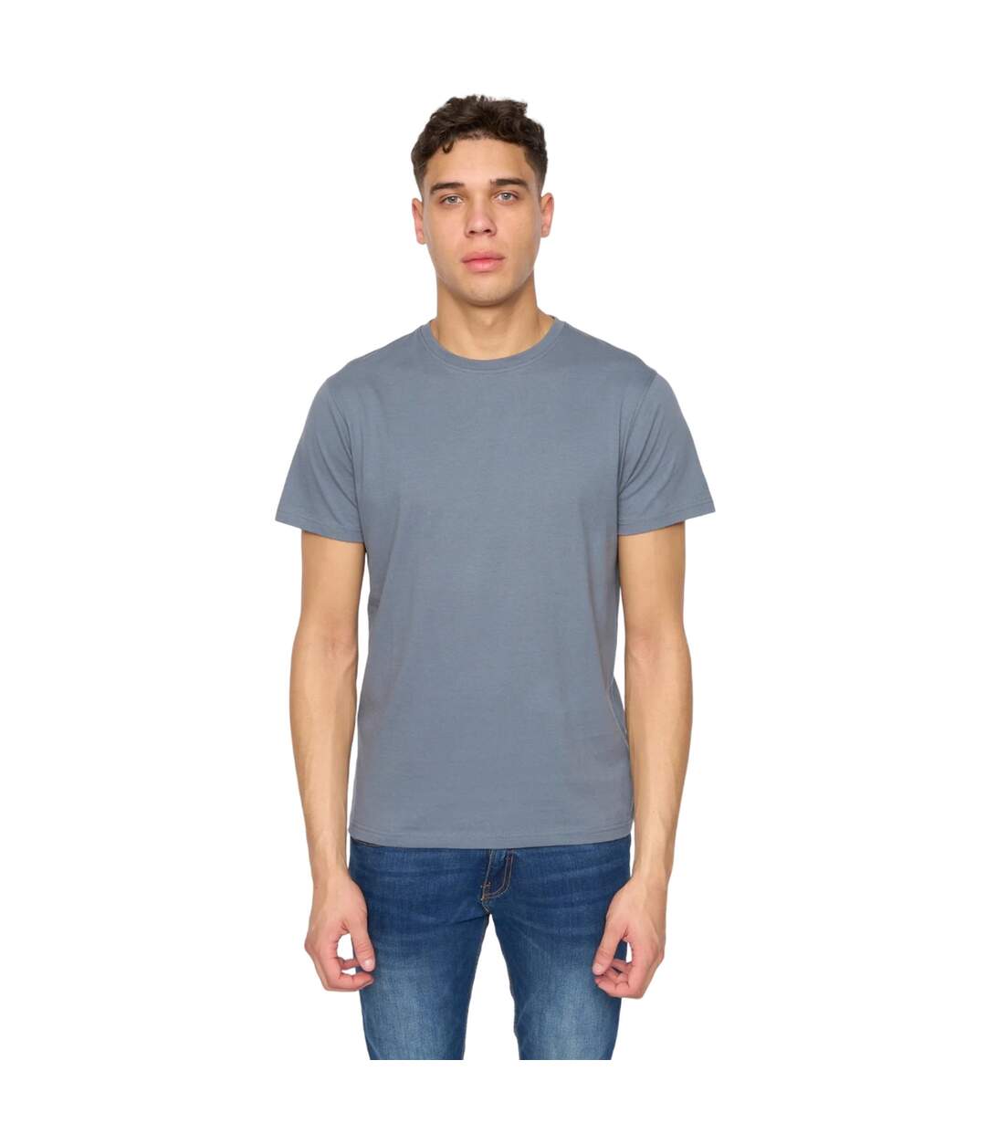 Pack of 5  Mens demtare plain t-shirt  multicoloured Duck and Cover-4