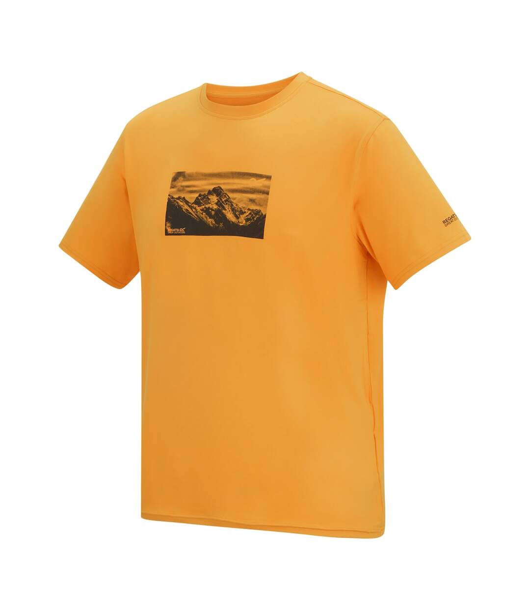 T-shirt Fingal Homme Orange Électrique Regatta-4