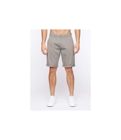 Mens sinwood chino shorts grey Crosshatch
