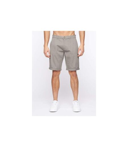 Mens sinwood chino shorts grey Crosshatch
