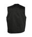 SOLS Wild Unisex Full Zip Waistcoat Bodywarmer Jacket (Black) - UTPC354