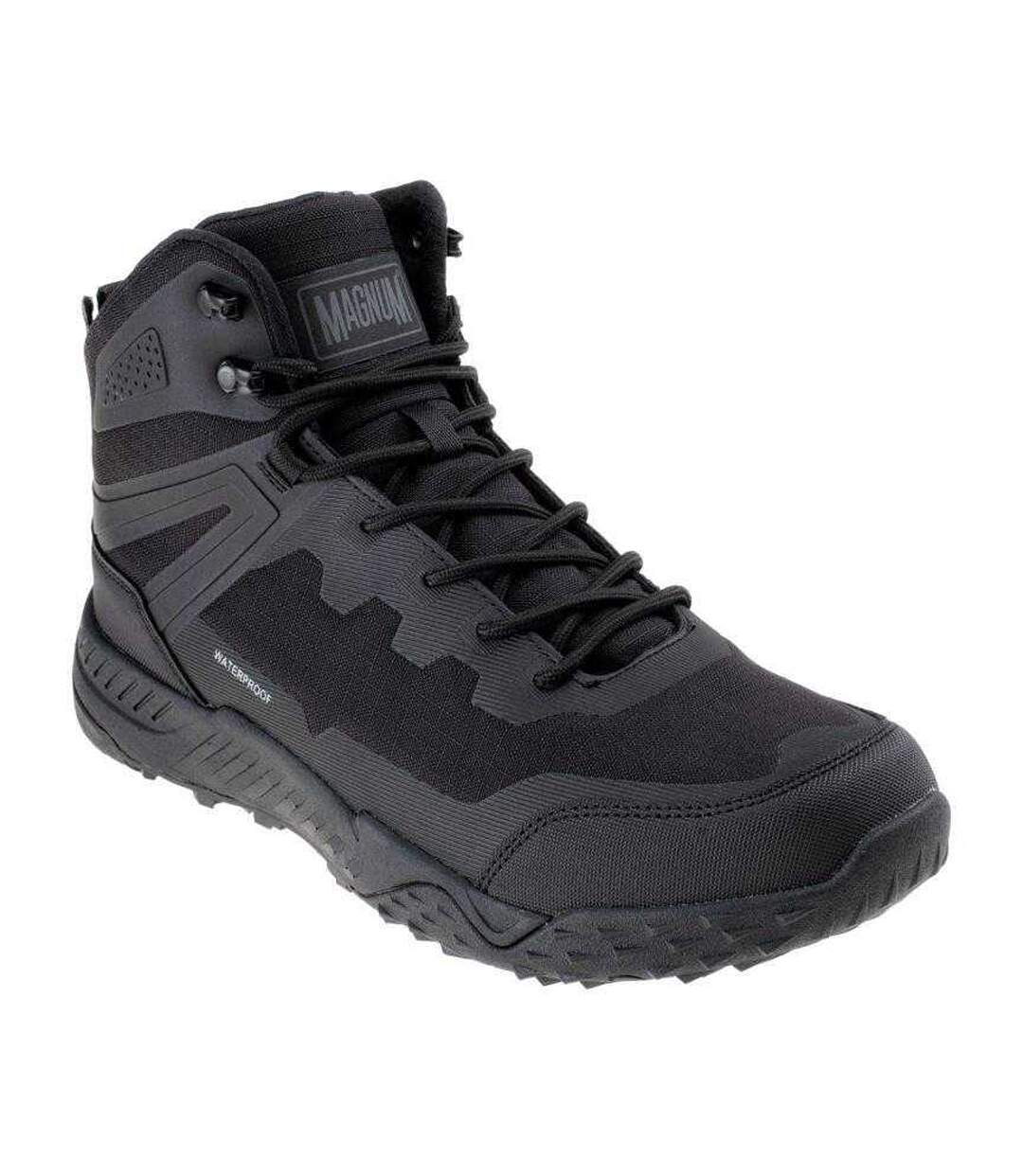 Mens Bondsteel Waterproof Boots Black Magnum-1